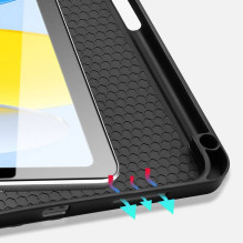 DUX DUCIS case DOMO foldable with pencil storage for iPad 10 (2022) black