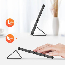 DUX DUCIS case DOMO foldable with pencil storage for iPad 10 (2022) black