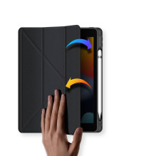 DUX DUCIS dėklas MAGI su pieštuko dėklu, skirtas iPad 10.9 (2022), juodas