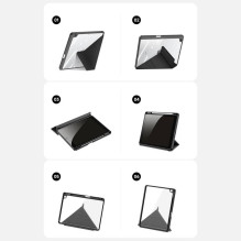 DUX DUCIS case MAGI with pencil storage for iPad 10.9 (2022) black DUX DUCIS case MAGI with pencil storage for iPad 10.9 (2022) black