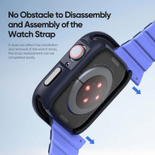 DUX DUCIS case BAMO for Apple Watch series 10 42 mm midnight blue DUX DUCIS case BAMO for Apple Watch series 10 42 mm midnight blue