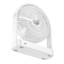 HOCO itin plonas stalinis ventiliatorius HX65 baltas