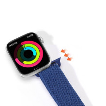 DUX DUCIS strap MIXTURE PRO stretchable braided for Apple Watch 42 / 44 / 45 / 49 mm blue DUX DUCIS strap MIXTURE PRO stretchable braided for Apple Watch 42 / 44 / 45 / 49 mm blue