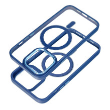 Case for Samsung S26 PLUS Color Edge Mag Cover compatible with MagSafe blue
