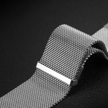 DUX DUCIS strap MILANESE stainless steel magnetic 20 mm silver DUX DUCIS strap MILANESE stainless steel magnetic 20 mm silver