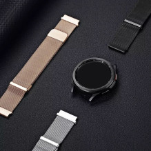 DUX DUCIS strap MILANESE stainless steel magnetic 20 mm silver DUX DUCIS strap MILANESE stainless steel magnetic 20 mm silver
