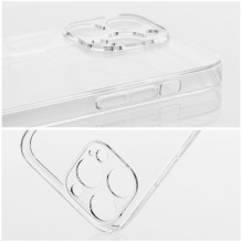 Samsung M06 5G skaidrus 2 mm dėklas (apsauga nuo kameros), skaidrus