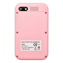 Game console for kids with touch screen 2,8" KDC-0027A pink