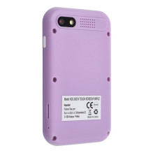 Game console for kids with touch screen 2,8" KDC-0027A purple Game console for kids with touch screen 2,8" KDC-0027A purple