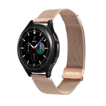 DUX DUCIS strap MILANESE stainless steel magnetic 22 mm gold