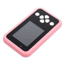 Game console for kids with IPS display 2,4" with buttons KDC-0027A pink Game console for kids with IPS display 2,4" with buttons KDC-0027A pink