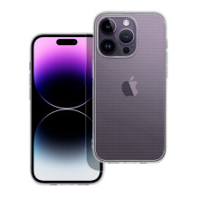 iPhone 14 PRO dėklas, skaidrus, 2 mm (apsauga nuo kameros), permatomas