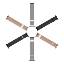 DUX DUCIS strap MILANESE stailess steel magnetic for Apple Watch 38 / 40 / 41 mm black