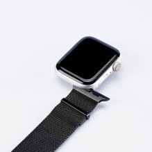 DUX DUCIS MILANESE nerūdijančio plieno magnetinis dirželis Apple Watch 38 / 40 / 41 mm, juodas DUX DUCIS MILANESE nerūdijančio plieno magnetinis dirželis Apple Watch 38 / 40 / 41 mm, juodas