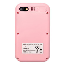 Game console for kids with IPS display 2,4" with buttons KDC-0027A pink Game console for kids with IPS display 2,4" with buttons KDC-0027A pink