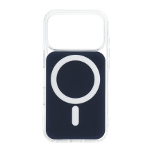 Case for iPhone 17 Clear Fusion Mag Cover compatible with MagSafe navy blue Case for iPhone 17 Clear Fusion Mag Cover compatible with MagSafe navy blue