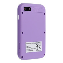 Game console for kids with IPS display 2,4" with buttons KDC-0027A purple Game console for kids with IPS display 2,4" with buttons KDC-0027A purple