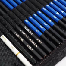 Sketching Drawing Set Pencils Case 37in1 KP-C72B Sketching Drawing Set Pencils Case 37in1 KP-C72B