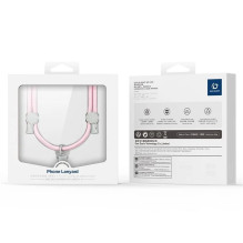DUX DUCIS Plaz - cross-body phone strap - light pink DUX DUCIS Plaz - cross-body phone strap - light pink