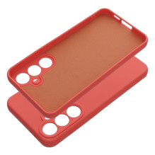 Case for Samsung S24 FE Silicone peach