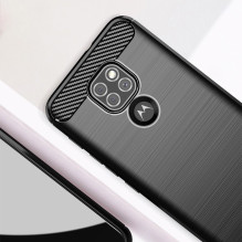 „Motorola Moto G9 PLAY / E7 PLUS“ dėklas, anglies juodumo „Motorola Moto G9 PLAY / E7 PLUS“ dėklas, anglies juodumo