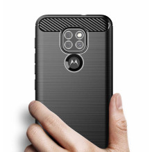 Case for Motorola Moto G9 PLAY / E7 PLUS Carbon black Case for Motorola Moto G9 PLAY / E7 PLUS Carbon black