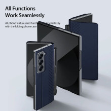 DUX DUCIS case BRIL with pen holder for SAMSUNG Z Fold SE / W25 blue DUX DUCIS case BRIL with pen holder for SAMSUNG Z Fold SE / W25 blue