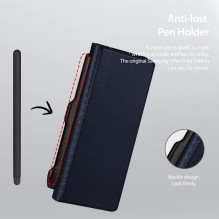 DUX DUCIS dėklas BRIL su rašiklio laikikliu, skirtas SAMSUNG Z Fold SE / W25, mėlynas
