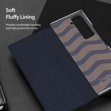 DUX DUCIS case BRIL with pen holder for SAMSUNG Z Fold SE / W25 blue DUX DUCIS case BRIL with pen holder for SAMSUNG Z Fold SE / W25 blue
