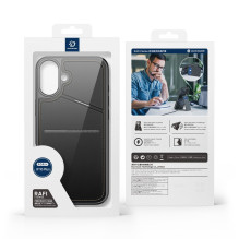 DUX DUCIS case RAFI II MAG with stand compatible with MagSafe for IPHONE 16 Plus black DUX DUCIS case RAFI II MAG with stand compatible with MagSafe for IPHONE 16 Plus black