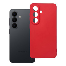 „Samsung S26“ dėklas, minkštas, raudonas