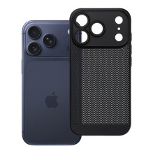 „iPhone 17 PRO“ dėklas, „Breezy“, juodas