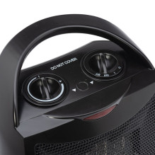 Keraminis ventiliatorinis šildytuvas 1500 W RC-K-398 juodas