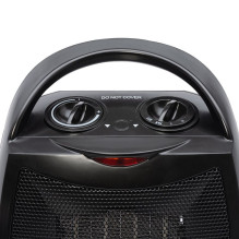 Keraminis ventiliatorinis šildytuvas 1500 W RC-K-398 juodas