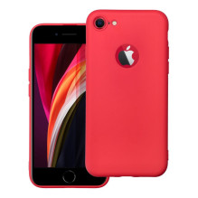 „iPhone 7“ dėklas, minkštas, raudonas