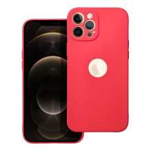 iPhone 12 PRO MAX dėklas, minkštas, raudonas iPhone 12 PRO MAX dėklas, minkštas, raudonas