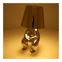 Stalinis šviestuvas prie lovos GOLD MAN Art Deco stiliaus sėdynė (2 versija) MLTL