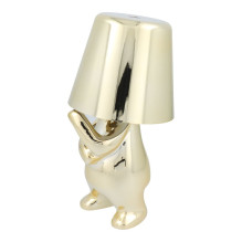 Table lamp bedside GOLD MAN Art Deco standing (version 3) MLTL Table lamp bedside GOLD MAN Art Deco standing (version 3) MLTL
