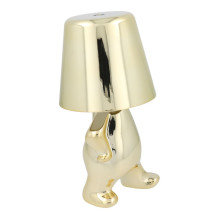 Stalinis šviestuvas prie lovos GOLD MAN Art Deco pastatomas (1 versija) MLTL