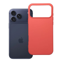 iPhone 17 PRO MAX silikoninis dėklas, persikų spalvos iPhone 17 PRO MAX silikoninis dėklas, persikų spalvos