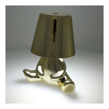 Stalinis šviestuvas prie lovos GOLD MAN Art Deco stiliaus sėdynė (7 versija) MLTL