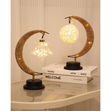 Table lamp bedside Twirl star Art Deco (version 3) EID Table lamp bedside Twirl star Art Deco (version 3) EID