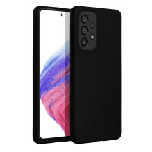 Samsung A53 5G dėklas, minkštas, juodas