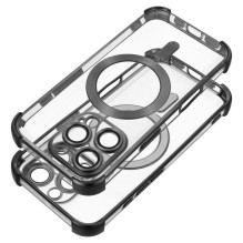 Case for iPhone 17 AIR Antishock Electro compatible with MagSafe black