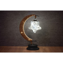Table lamp bedside Twirl star Art Deco (version 3) EID Table lamp bedside Twirl star Art Deco (version 3) EID