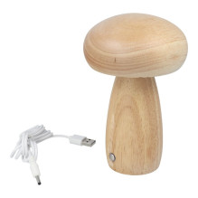 Table lamp bedside mushroom Art Deco wood color MTWTHN Table lamp bedside mushroom Art Deco wood color MTWTHN