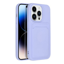 Case for iPhone 14 PRO Card Case purple