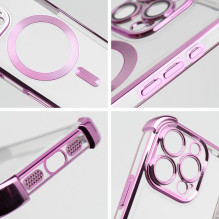 Case for iPhone 17 PRO MAX Antishock Electro compatible with MagSafe purple Case for iPhone 17 PRO MAX Antishock Electro compatible with MagSafe purple