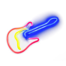NEON NA ŚCIANĘ LED ir USB - Gitara modelis