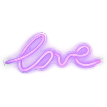 Neoninis LED USB jungtyje -...